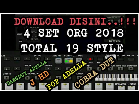 Download Gratis 4 Set (total 19 style),Untuk ORG 2018