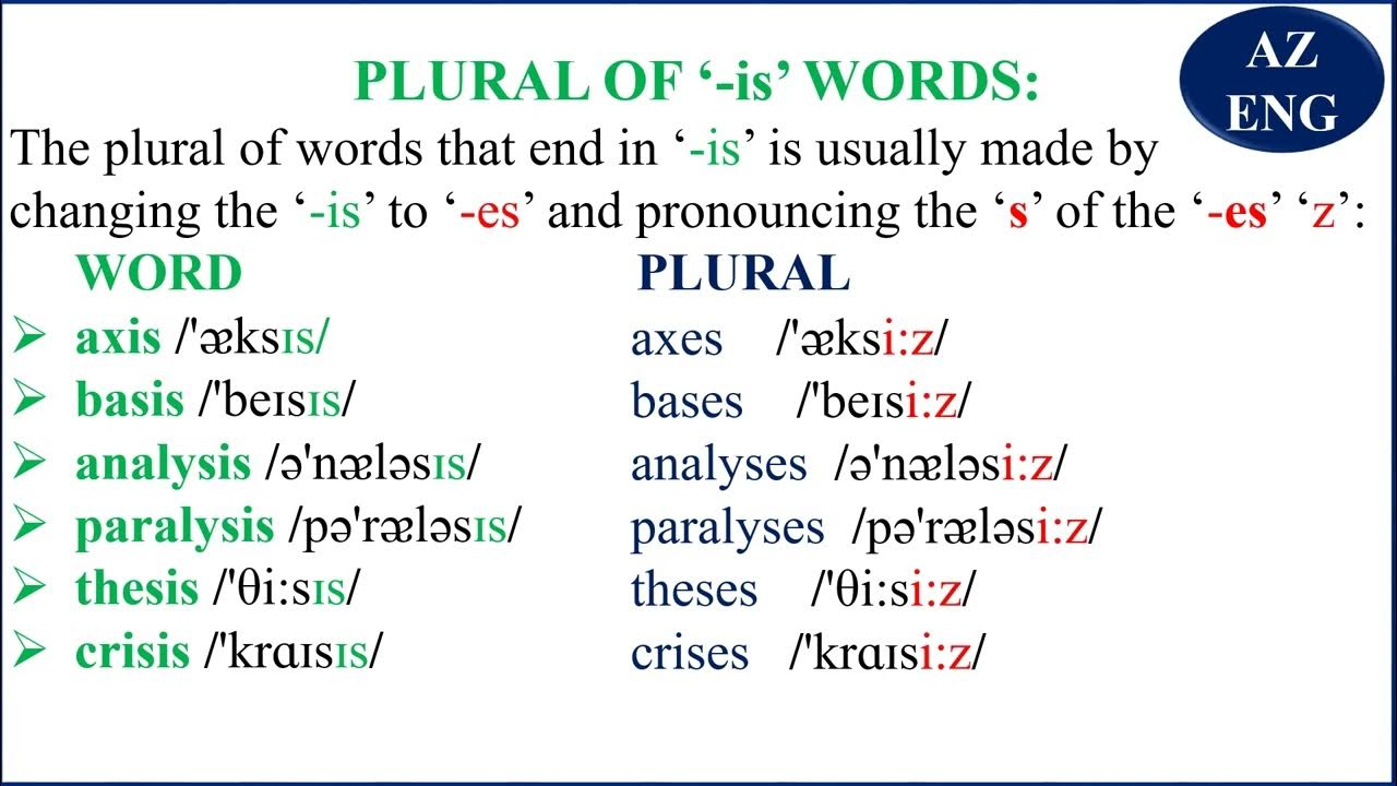 Analysis vs. Analyses: What is the Plural of Analysis?