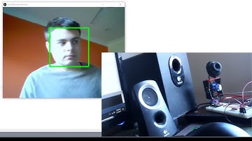 Webcam face tracking with servos