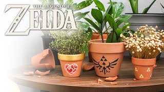 The Legend of Zelda 35th Anniversary DIY Clay Pots by MissGandaKris 544 views 2 years ago 9 minutes, 23 seconds