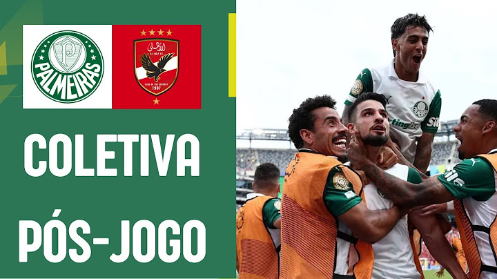 COLETIVA DO ABEL E PÓS JOGO - PALMEIRAS 2 X 0 AL-AHLY