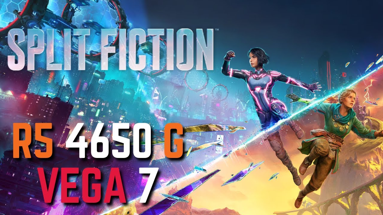 Split Fiction - Ryzen 5 4650G VEGA 7 - YouTube