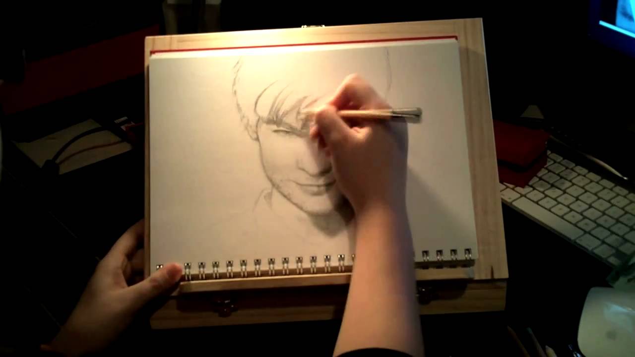 Speeding Drawing - Chace Crawford