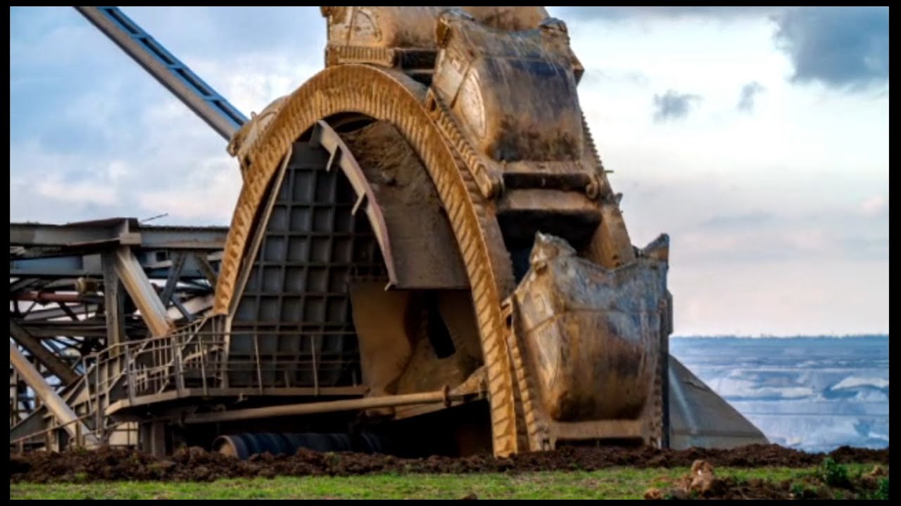 Gaint wheel bucket excavatorㅣ world biggest excavator ㅣ Heavy Machinery
