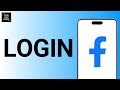 HOW TO LOGIN ON FACEBOOK LITE