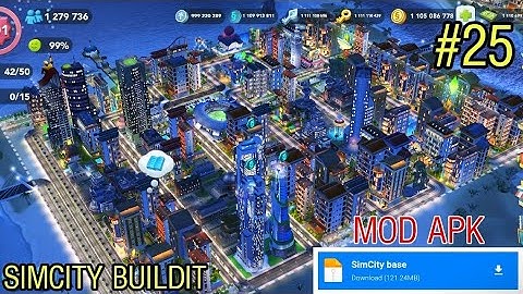 SimCity Mod APK gameplay walkthrough #25 full unlocked cash, coins | Sunny Isles | Map