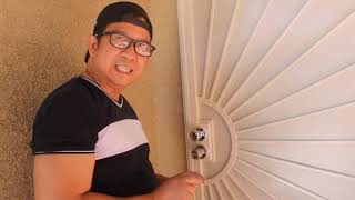 The easiest way to install security door(metal door).