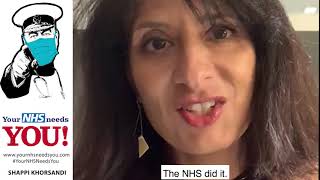 Shappi Khorsandi: &quot;Protecting the NHS from privatisation is a human issue.&quot;