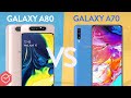 SAMSUNG GALAXY A80 vs. A70 - Qual melhor? | Comparativo!