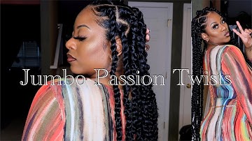 Jumbo Passion Twists Tutorial | Short Hair & Beginner Friendly (ONLY $24) 🤯 *detailed*