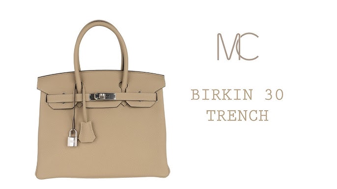 Hermes Birkin 35 HSS Bi-Color Bag Trench / Rose Jaipur Brushed Gold  Hardware • MIGHTYCHIC • 