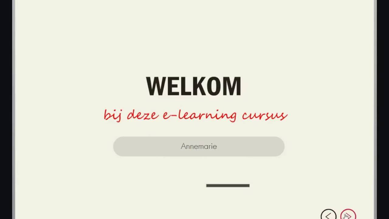 Detailresult Groep: E-learning template