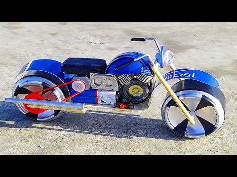 Make An Amazing Electric Motorcycle With Pepsi Cans 🏍 Awesome DIY Bike .