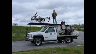 My Custom Built Spray Drone Truck Setup