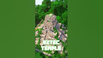 I Build An Aztec Temple in Survival Minecraft!