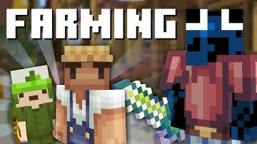 Farming Contests! CraftersMC Skyblock #27