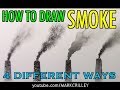 How to Draw SMOKE: 4 Different Ways