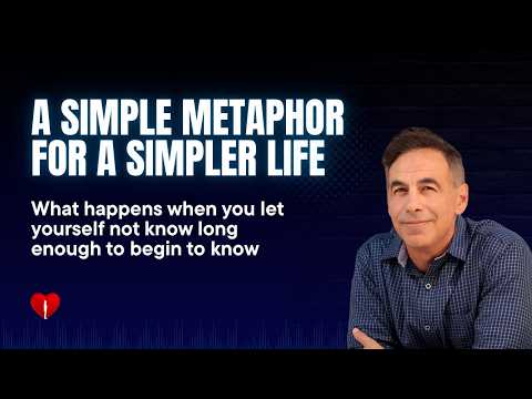 A Simple Metaphor for a Simpler Life