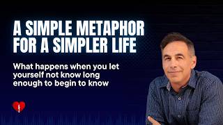 A Simple Metaphor for a Simpler Life