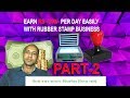 rubber stamp making business - How to start Rubber making business  | Earn 1200/- Daily