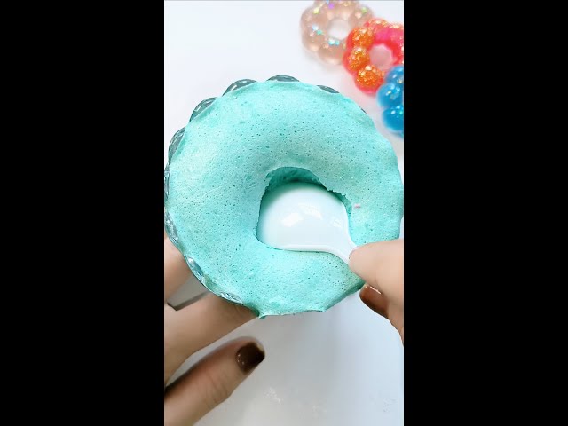 【ASMR】表面ざくざくアイスバーグスライム! Iceberg Slime !  Satisfying Video!解压 史莱姆ショート動画 #shorts