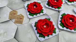 : Crochet square motif master class |         