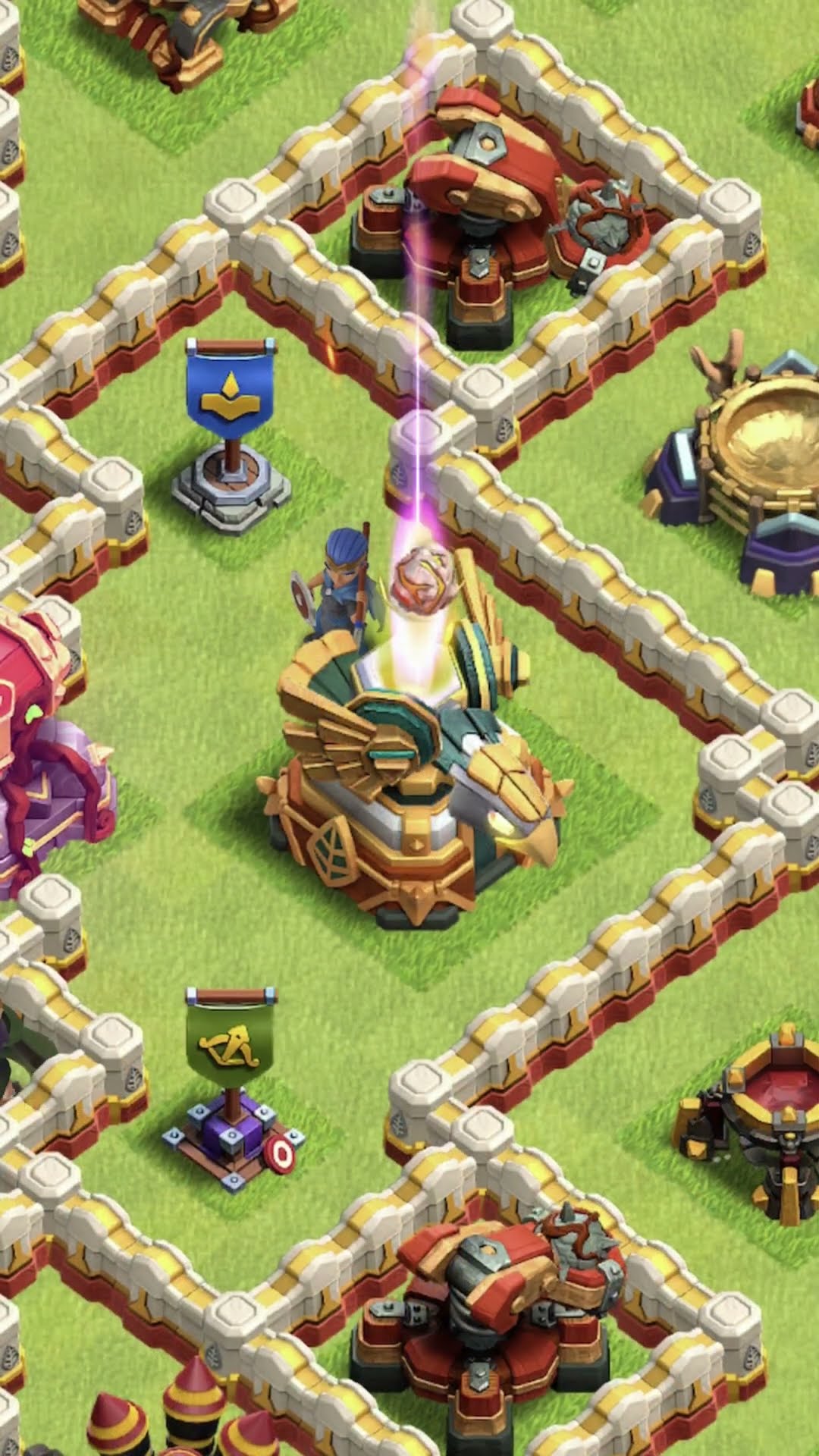 Gone, but not forgotten ? #eagleartillery #clashofclans #th17 #clash #coc #gaming
