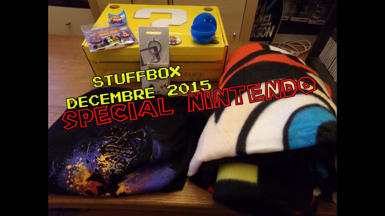 Stuffbox Décembre 2015 - Spécial Nintendo - YouTube
