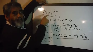 ¿Qué significa   de una mujer?