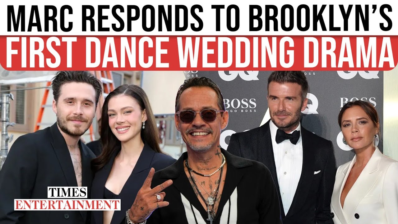 Marc Anthony’s ‘FIRST Response’ To Brooklyn Beckham Wedding Bombshell | WATCH