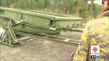 Canadian Army combat engineers reservists train for disasters in B.C.