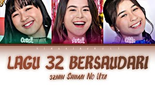 JKT48 - Lagu 32 Bersaudari (32 Nin Shimai No Uta) | Color Coded Lyrics [IDN/ENG]