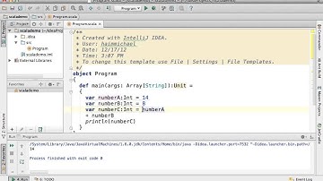 Multiple Lines Expression in Scala