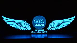 Audi Лед стикер  звуково активиране за кола