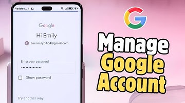 Honor Magic 7 Lite Guide - How to Add or Delete a Google Account