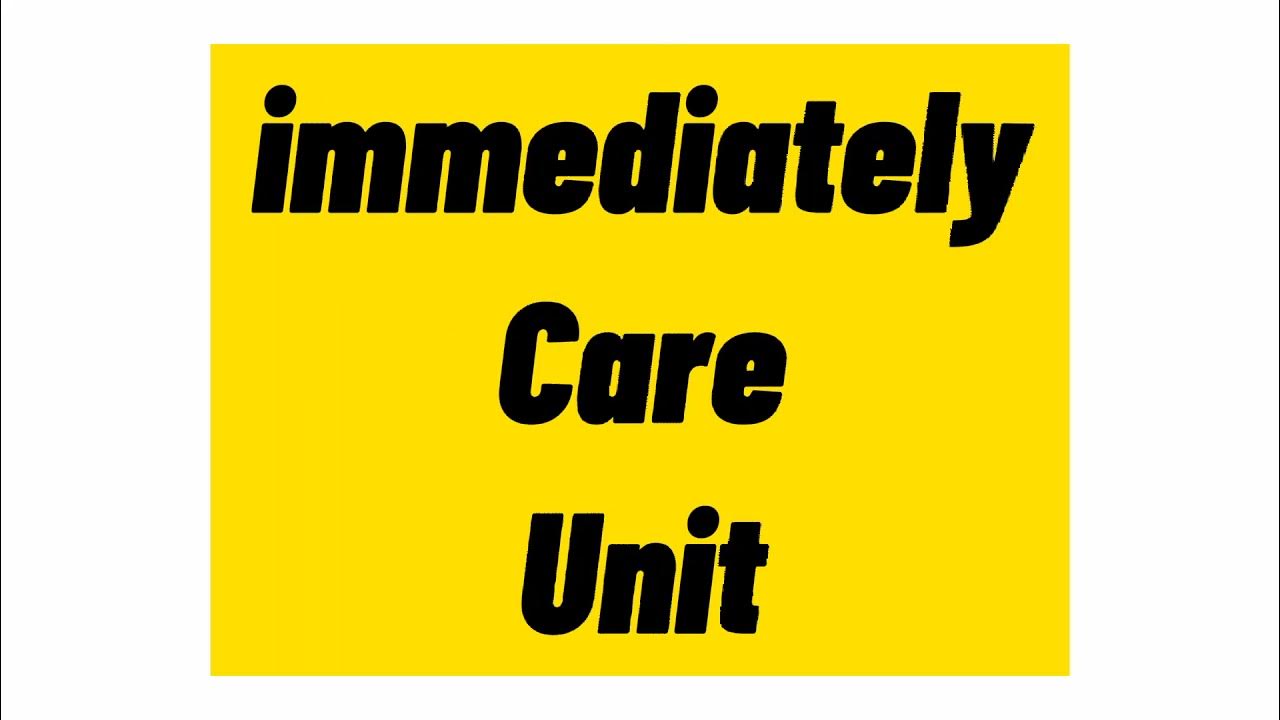 what meaning of ICU YouTube