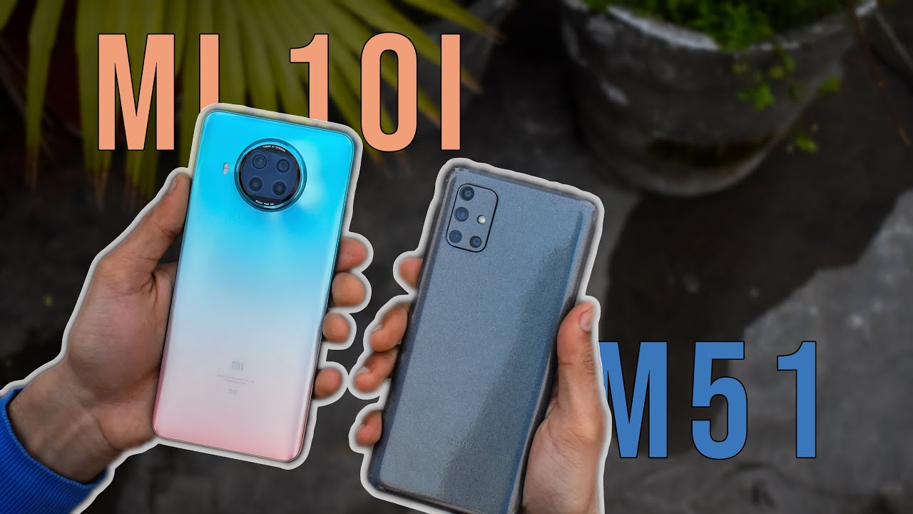 Xiaomi Mi 10i 5G Vs Samsung M51 Full Comparison - Camera, Performance and Display review | Hindi