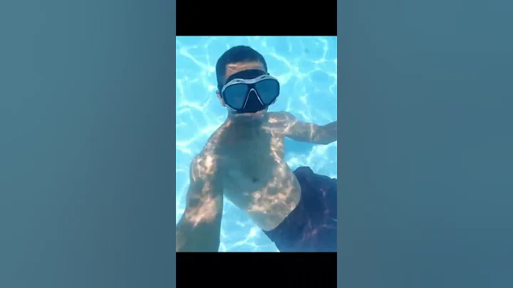 Trying to stay underwater #shorts #