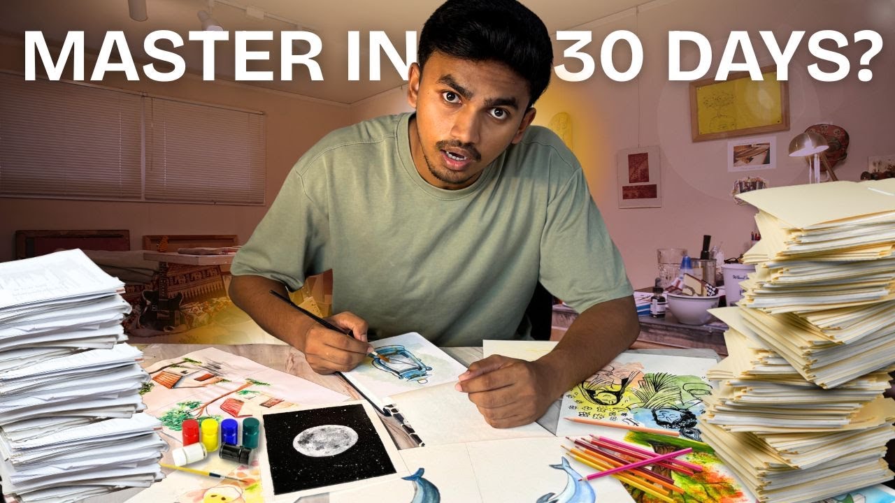 Learn to Draw in 30 days (No prior experience required) - YouTube