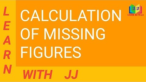 Calculation of missing figures | Trend Percentages & Common Size  | Financial statement  analysis