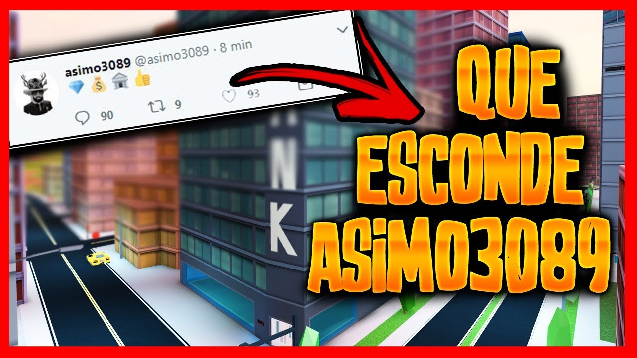 El Mensaje Secreto Que Borro Asimo3089 De Jailbreak Roblox Youtube - el juego secreto de asimo3089 que no conoces roblox youtube