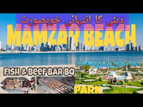 A Day at Al Mamzar Beach ⛱ Dubai with Friends || Bar B Q Night at Beach + Ludo Time