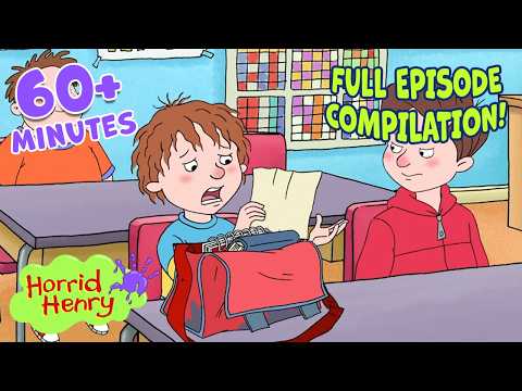 Henry's Plans Backfire... AGAIN! | Horrid Henry | FULL Episode Compilation | 60+ MINS