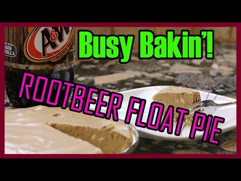 ROOTBEER FLOAT PIE || Busy Bakin'!