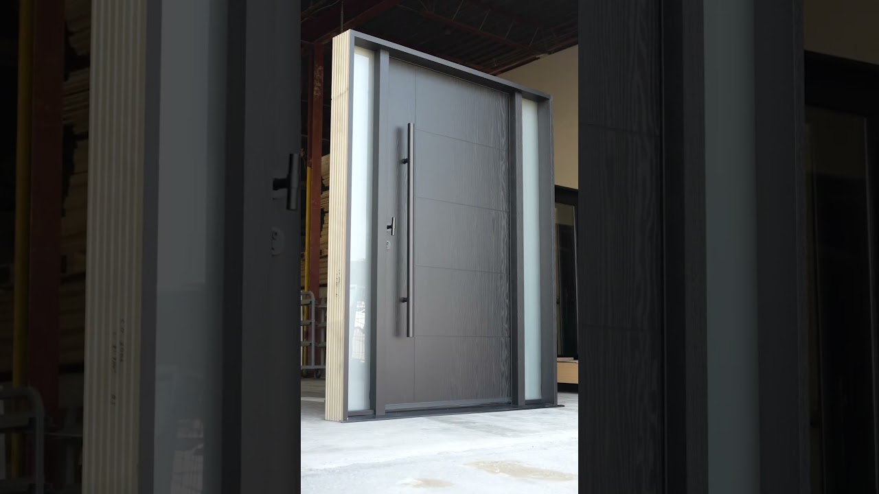 Modern Exterior Door – Fiberglass & Steel Entry Options | Kally LTD