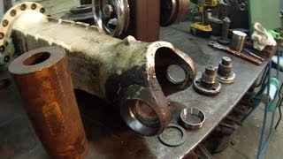 Forklift Axle Housing Repair