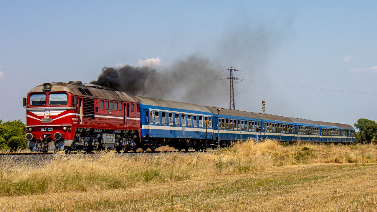 🇭🇺 Gros Diesel d'époque sur la rive nord du lac Balaton