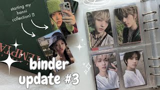 storing kpop photo cards #3 ♥┃txt temptation binder update + starting my new jeans hanni collection