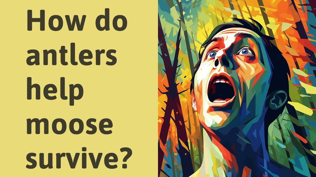 How do antlers help moose survive? YouTube