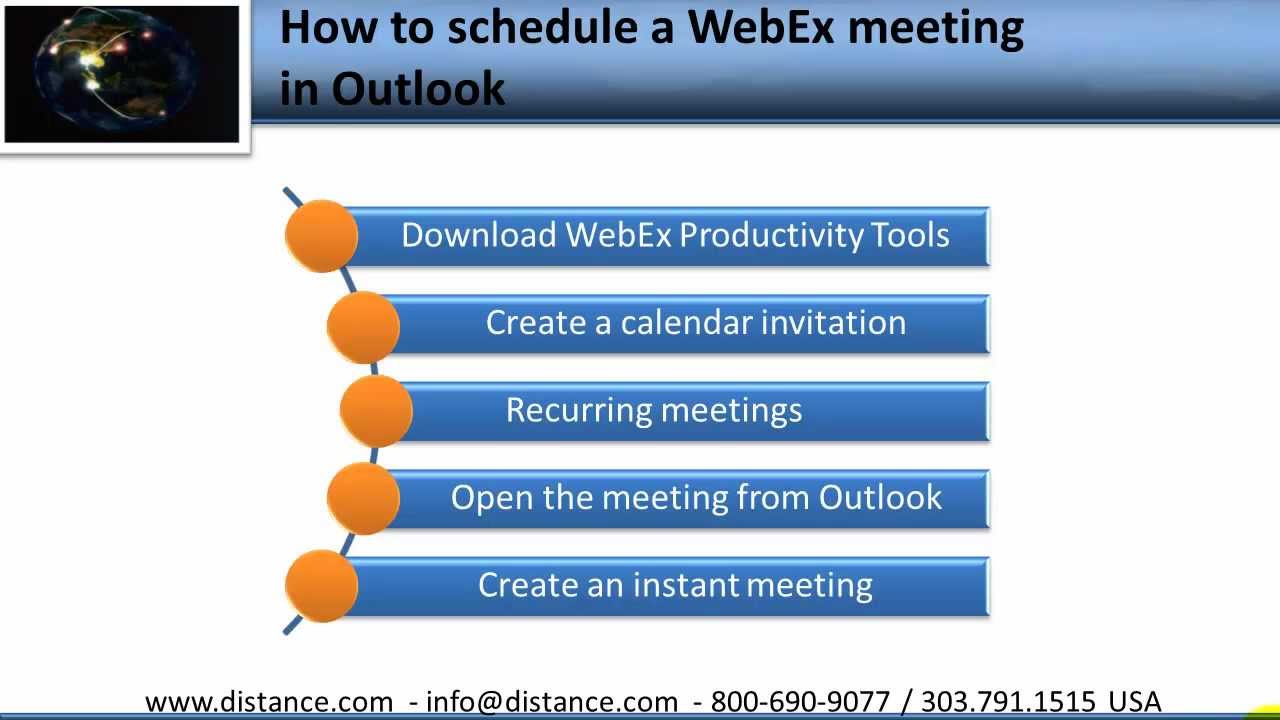 WebEx Schedule A WebEx Meeting In Outlook mp4 YouTube WebEx Schedule A WebEx Meeting In Outlook mp4 YouTube